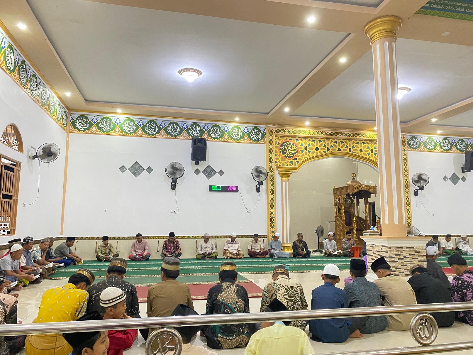 Warga Pemusiran Gelar Yasinan dan Doa Bersama di Malam Nisfu Syaban 1446H